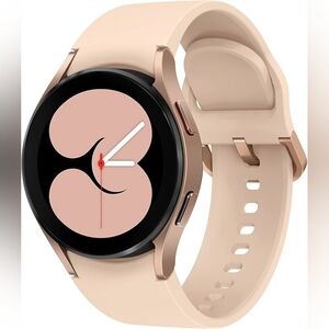 Samsung Galaxy Watch Active4 Rose Gold with Aqua Band